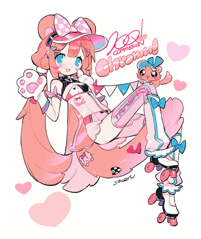 Trashcat Racing Outfit by @ywyw_mntl